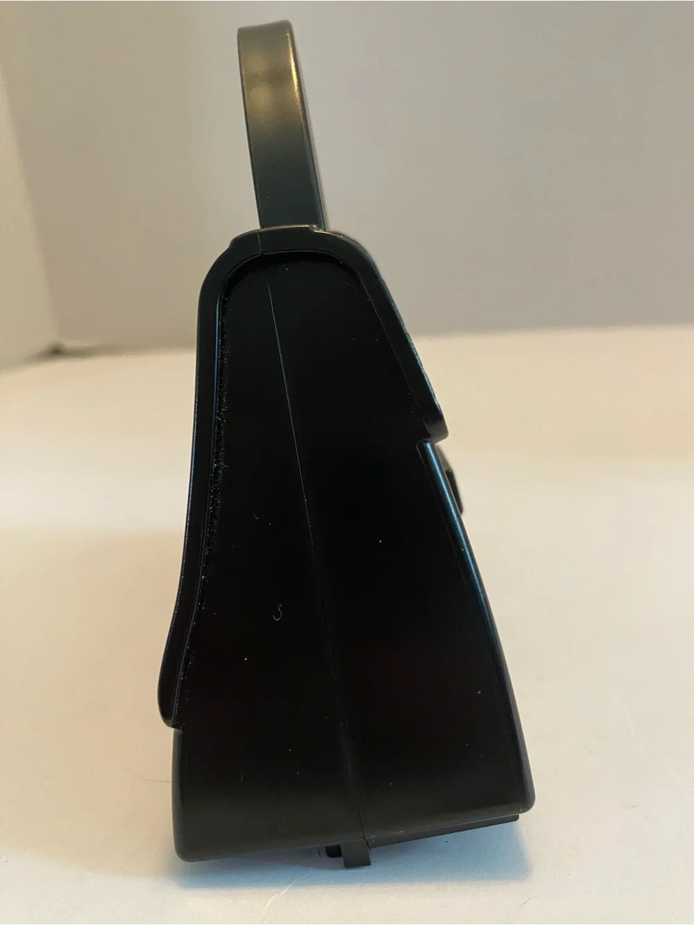 Post it Notes Black Purse Holder Dispenser for Desk 3.5” X 3.5” For Notes